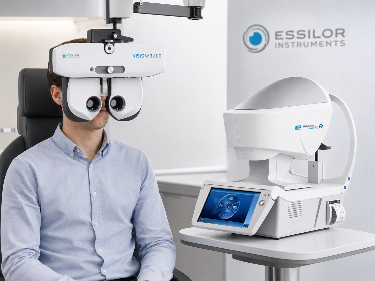 Wave R800 Messger&auml;t f&uuml;r pr&auml;zisen Sehtest bei Optik Rode
